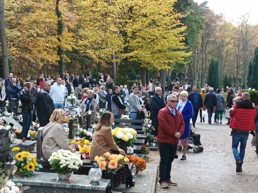Msza święta na cmentarzu w Sulęcinie w dzień Wszystkich...