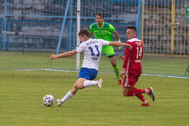 24-letni Krystian Sanocki strzelił już 5 bramek w II lidze dla zespołu Błękitnych Stargard