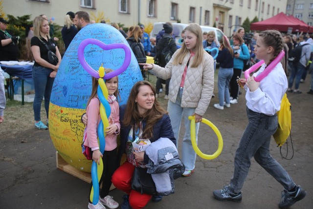 Polsko-ukraiński piknik w Katowicach.