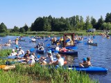 Nowodworce - Wasilków. Kilkaset osób wzieło udział w IX Procesji Wodnej z Obrazem Matki Miłosierdzia 