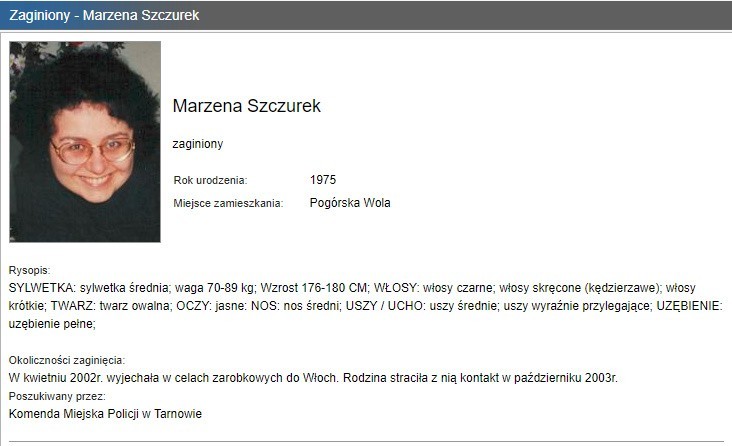 Zaginieni z Małopolski 2018. Pomóż w poszukiwaniach!...