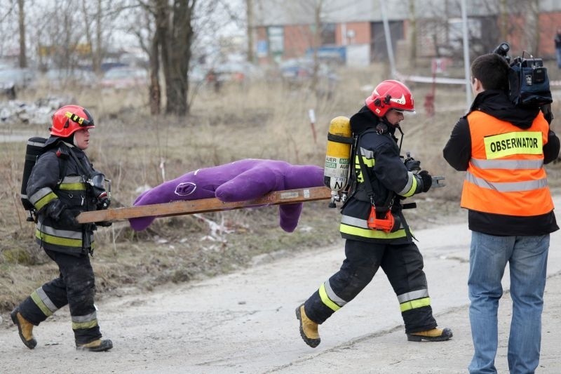 Niezwykle realistycznym ćwiczeniom przyglądali się nie tylko...