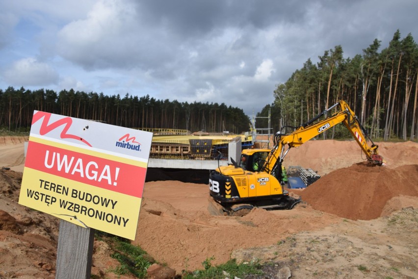 Budowa obwodnicy Olesna, będącej fragmentem drogi...