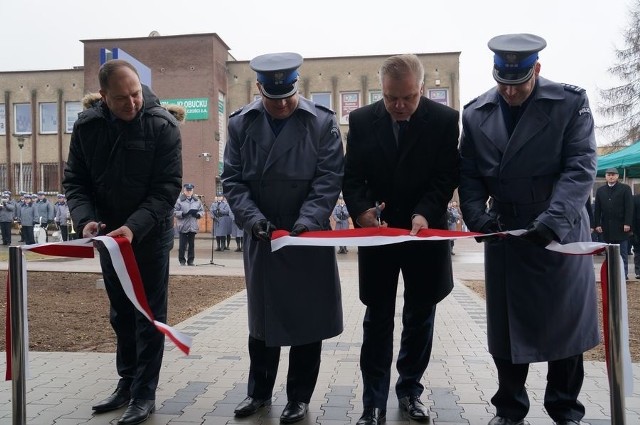 Kłobuck. Komenda policji wygląda jak nowa.