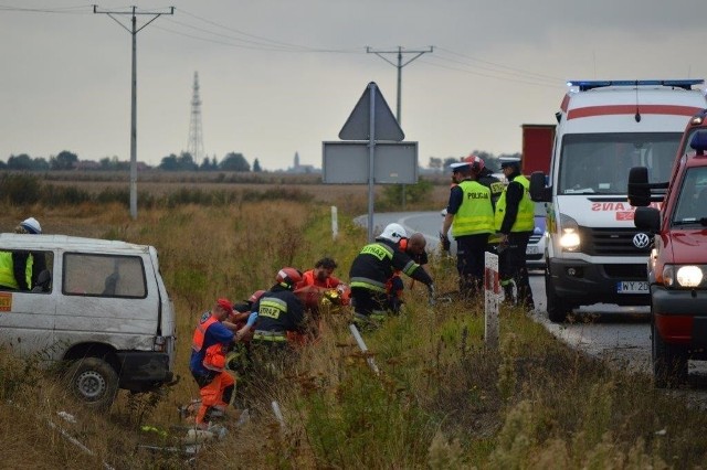 Do wypadku doszło na drodze wojewódzkiej nr 403.