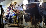 Pożar domu w Tarasie, paliło się na poddaszu. 150 tys. zł strat