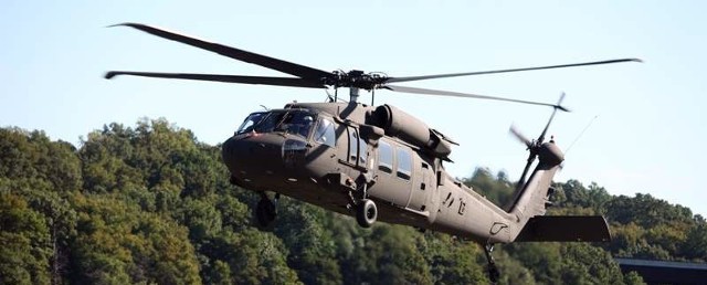 Black Hawk z Mielca popularnie zwany "Czarnym jastrzębiem&#8221; zakończył testy lotu.