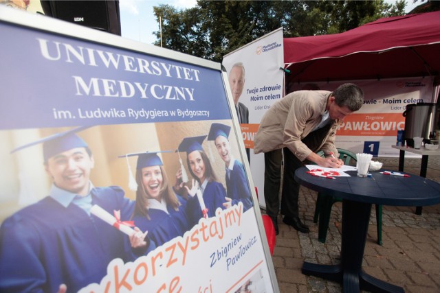 Pomysłodawcom powołania Uniwersytetu Medycznego udało się zebrać prawie 160 tysięcy podpisów.