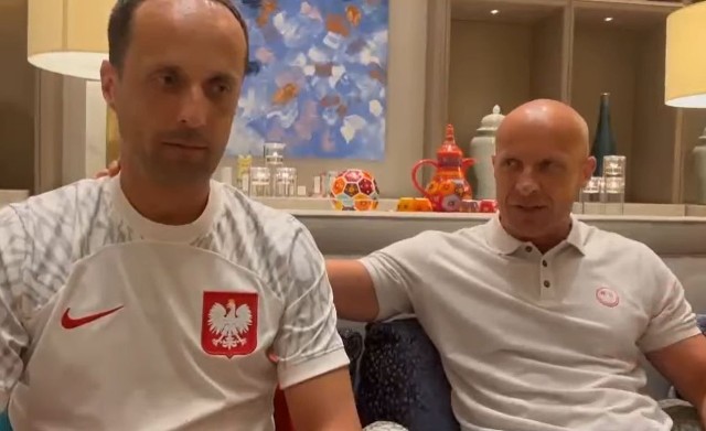 Szymon Marciniak (z prawej) poprowadzi finał na Mundialu w Katarze! Z lewej kielecki sędzia Marcin Szrek