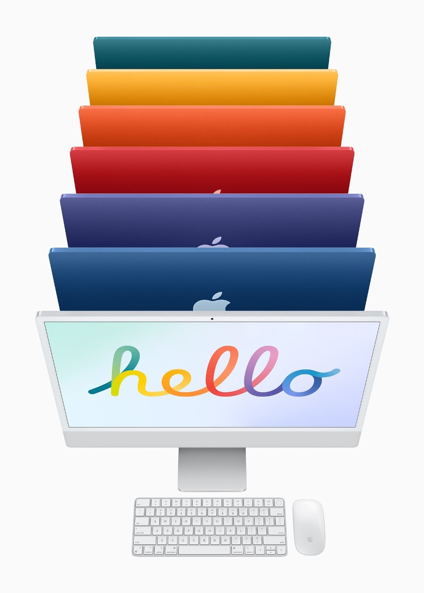iMac - siedem kolorów