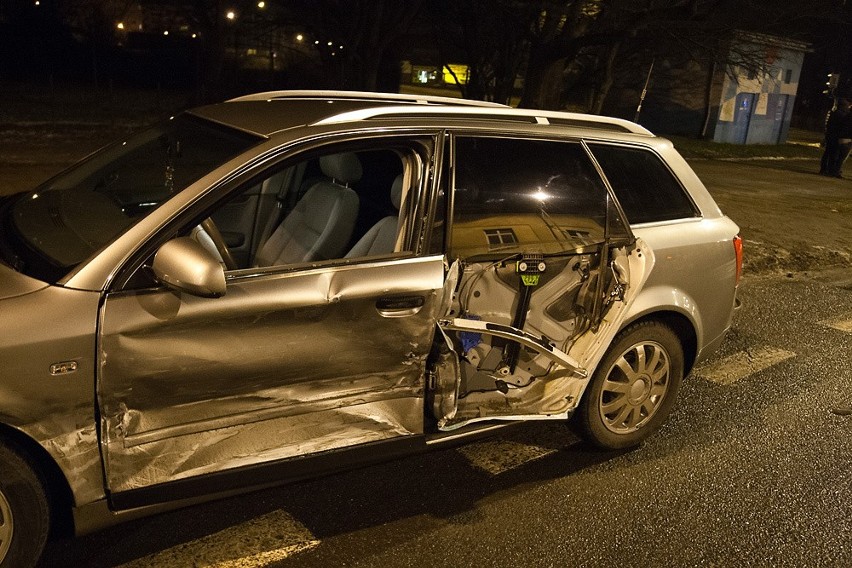 Wypadek na skrzyżowaniu ulic Kossaka i Szczecińskiej