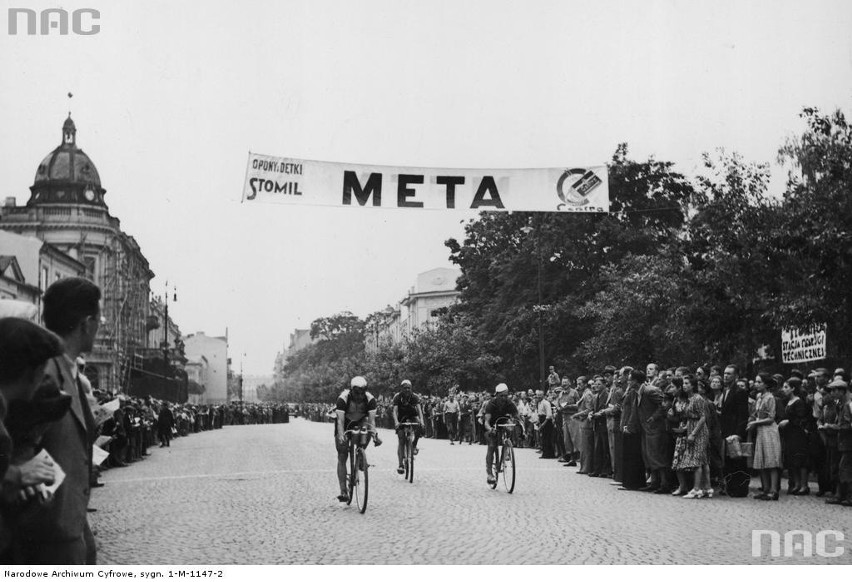 Lublin, lipiec 1939 r. Meta pierwszego etapu wyścigu...