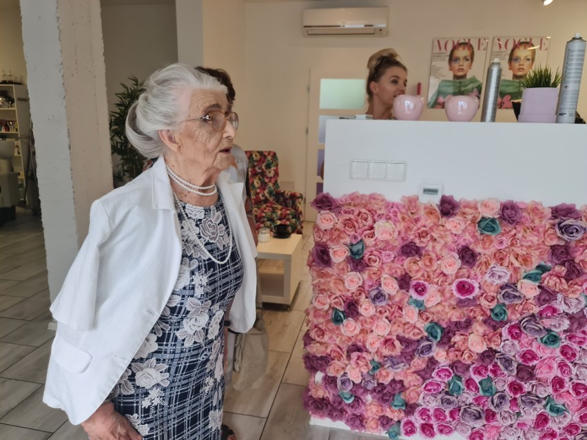 Swoje 106.urodziny pani Aurelia Liwińska obchodziła w gronie...