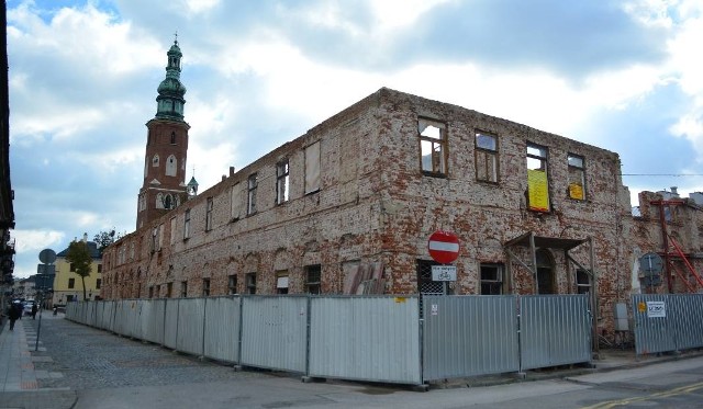 W Kamienicy Deskurów w Radomiu trwa intensywny remont.