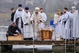 Święto Objawienia Bożego na Podlasiu. Wierni prawosławni celebrowali Chrzest Pański w wielu zakątkach województwa. Zobacz zdjęcia