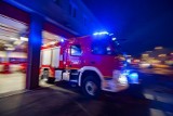 W Kielanówce doszczętnie spłonęło dostawcze Iveco. Nikt nie został ranny