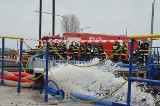 Strażacy ruszyli na pomoc walczącej z katastrofalną powodzią Wislandii [zdjęcia]