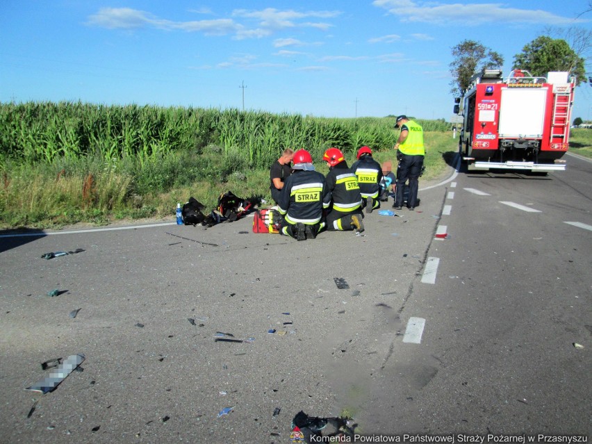 Zawadki: wypadek seata i BMW. Trzy osoby w szpitalu [ZDJĘCIA]