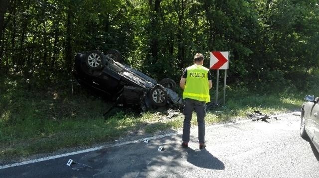 Na miejscu poniedziałkowego wypadku w Jaronowicach