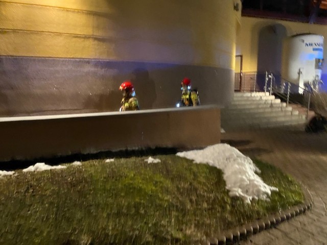 Strażacy podczas akcji w Solcu