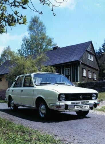 Fot. Skoda: Nowy model – 105/120 zaprezentowano w 1976 r....