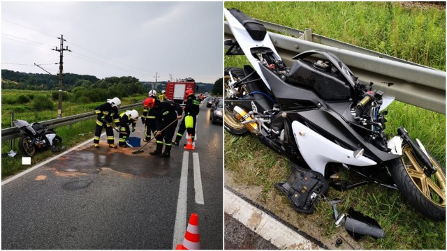 Kierowców, którzy podróżowali drogą wojewódzką nr 977 czekały utrudnienia w ruchu