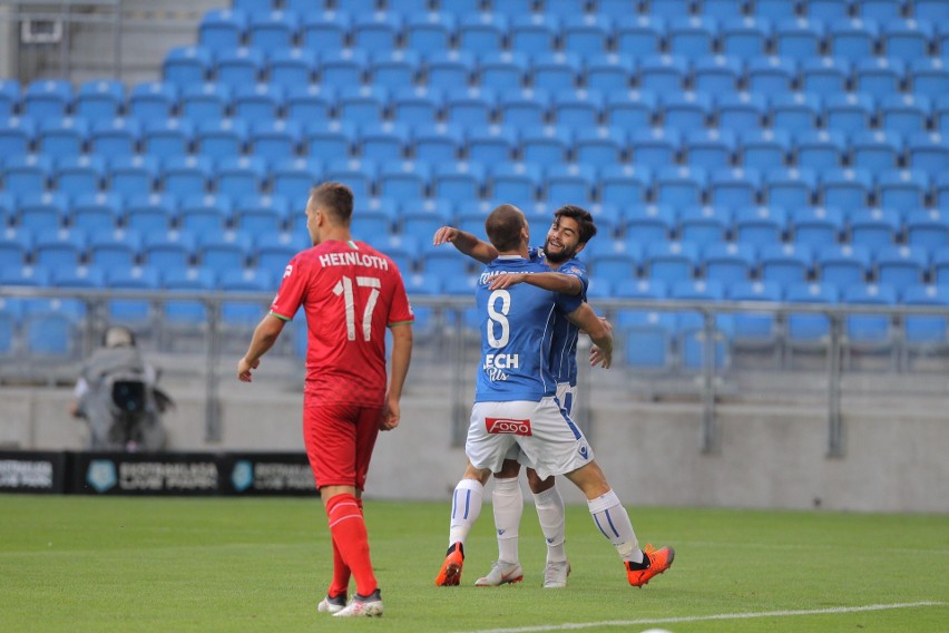 Lech Poznań - Zagłębie Sosnowiec 4:0. Kolejorz gromi i jest...