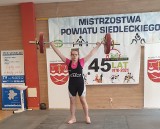 Otwarte Mistrzostwa Powiatu Siedleckiego do lat 20. Startowało pięcioro zawodników UKS ATLETA z Ostrołęki