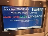 Trudna sytuacja pasażerów pociągu Intercity relacji Warszawa – Katowice. Ponad 260 minut opóźnienia! „Ludzie są zdesperowani”