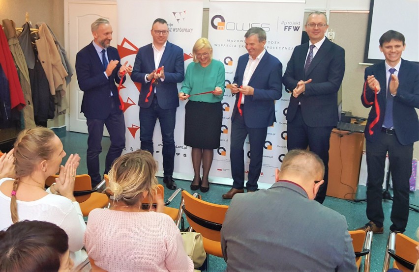Ostrołęka. Otwarcie Centrum Inkubacji i Rozwoju Podmiotów Ekonomii Społecznej (PES) 