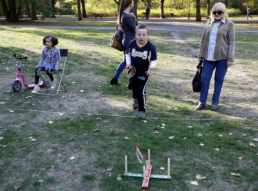 Łódzki Turniej Gier Tradycyjnych w parku Poniatowskiego [ZDJĘCIA]