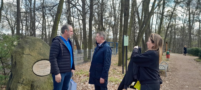 Miguel Bacal, wraz ze swoją żoną Dominique z prezydentem...