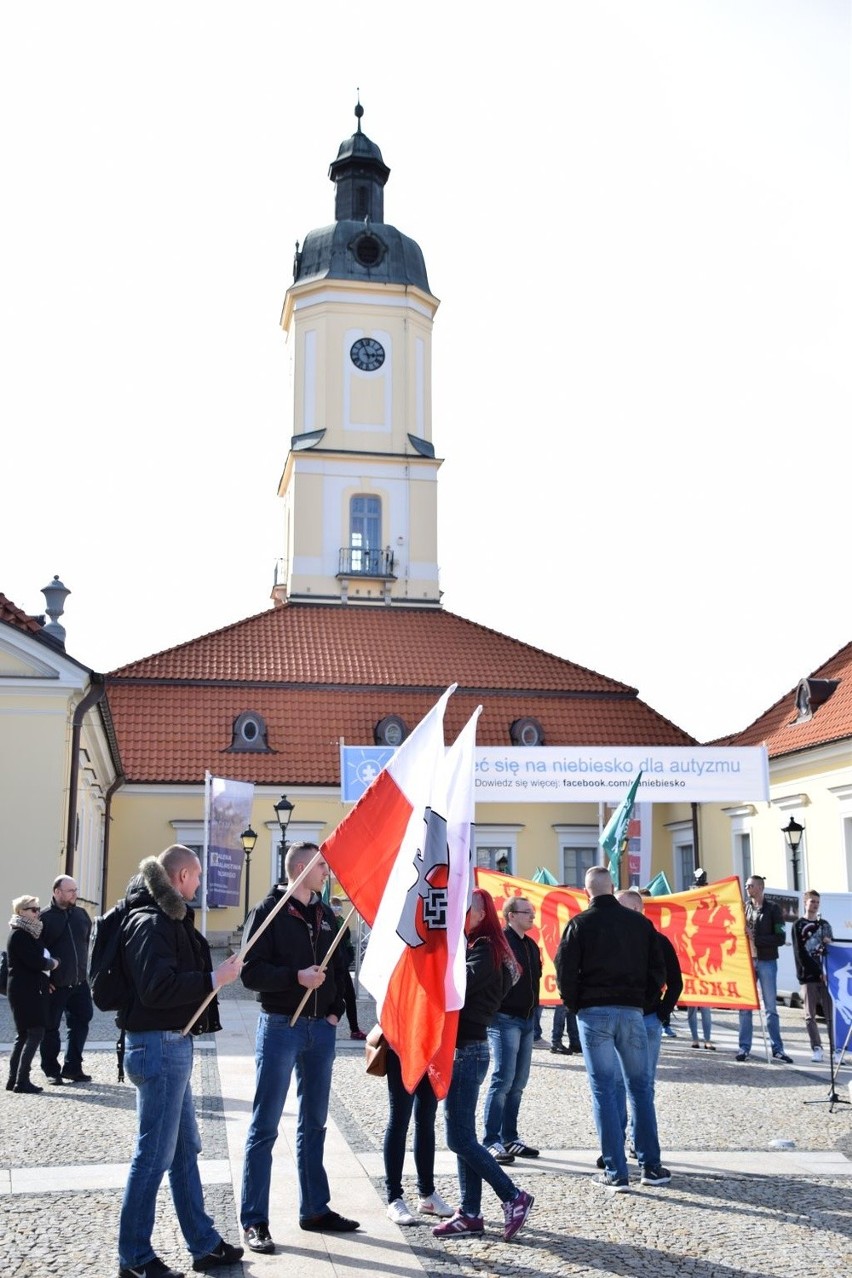 Białystok. Marsz antyimigracyjny. Białystok wolny od...