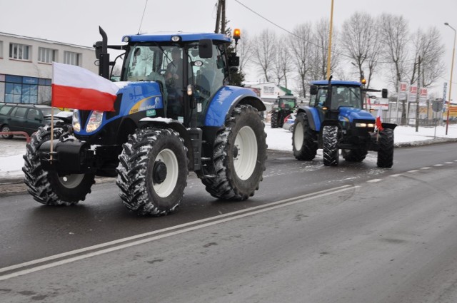 To nie pierwszy protest rolników w regionie. Traktory wyjechały na drogi już także w styczniu.