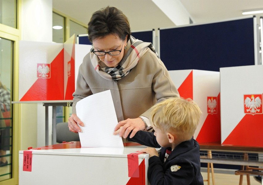 Premier Ewa Kopacz zagłosowała w Warszawie