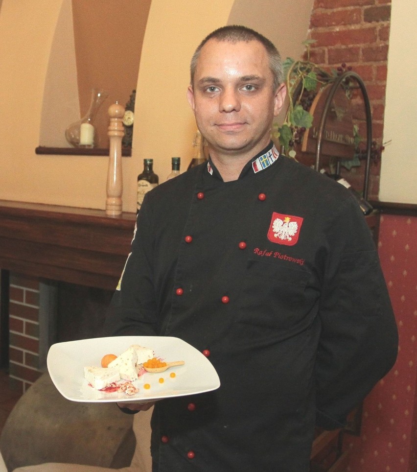Rafał Piotrowski, szef kuchni restauracji Stylowa prezentuje...
