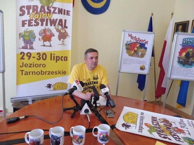 Koszt festiwalu to  ponad 270 tysięcy złotych - mówił Grzegorz Kiełb, prezydent Tarnobrzega.