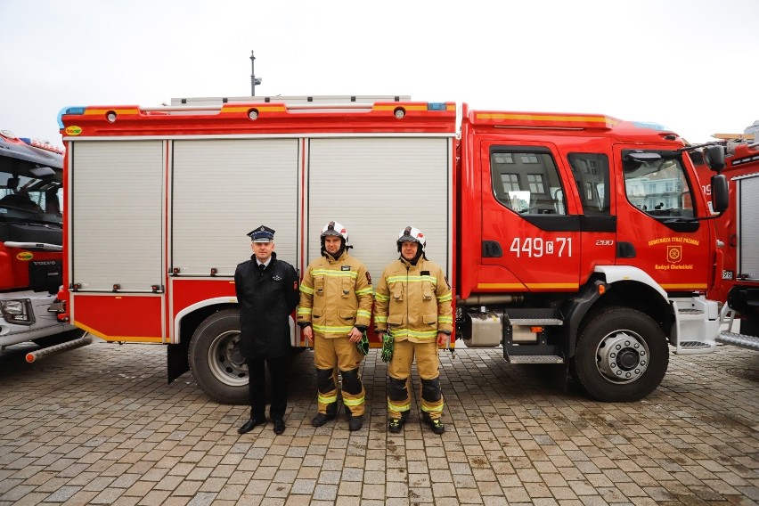 Nowe samochody dla strażaków w Kujawsko-Pomorskiem