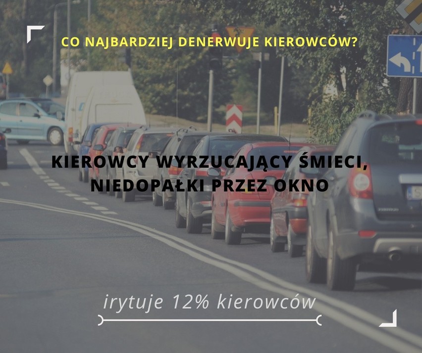 Co najbardziej irytuje polskich kierowców? Oj, jest tego...