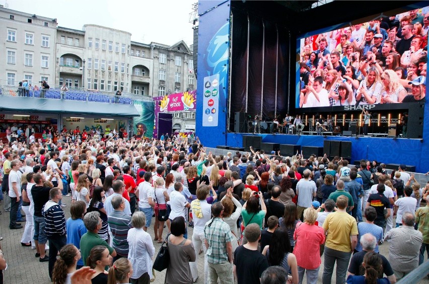 Tak bawił się Poznań w czasie Euro 2012