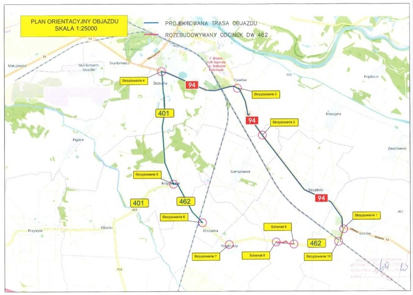 Przebudowa odcinka DW 462 w Janowie to jeden z elementów...