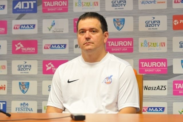 David Dedek, trener AZS Koszalin