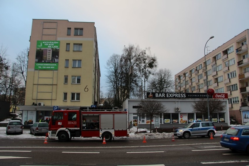 W wyniku wypadku na chodniku przy ul. Skłodowskiej w...