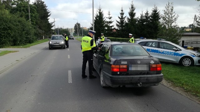 Policjanci z Wąbrzeźna skontrolowali trzeźwość ponad 600 kierowców