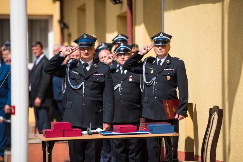 Jubileusz 110-lecia Ochotniczej Straży Pożarnej w Jeżowem. Na uroczystości przybyło wielu przyjaciół jednostki