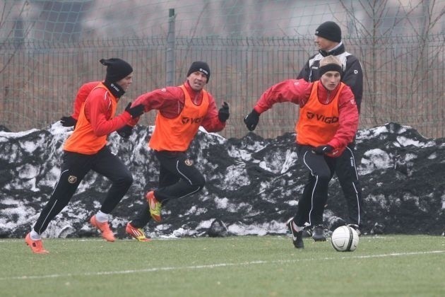 Bartłomiej Pawłowski strzelił jedyną bramkę w wewnętrznym sparingu Widzewa