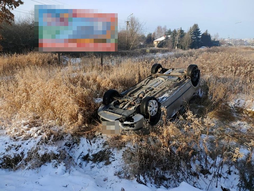 Czwartkowy wypadek na skrzyżowaniu obwodnicy Gdowa i ul....