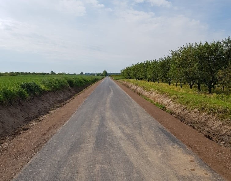 Łącznie przebudowanych zostało 2,7 kilometra jezdni. Remont...