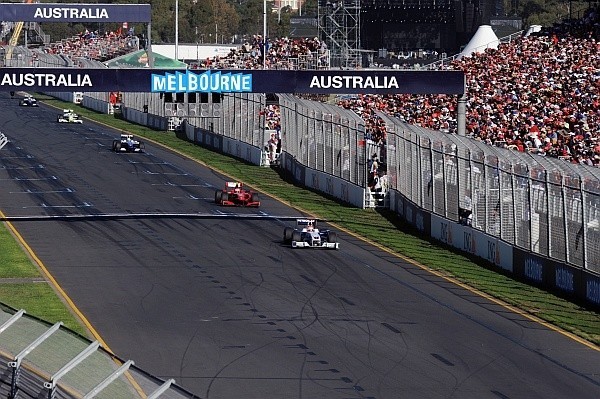 Robert Kubica podczas Grand Prix Australii