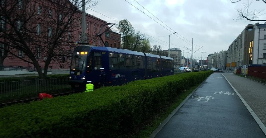 Wypadek na ul. Pułaskiego we Wrocławiu 15.04.2022